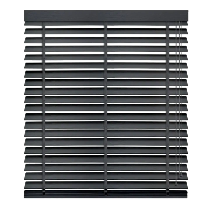 Jaloezieën antraciet hout | Altijd op maat gemaakt | HxB